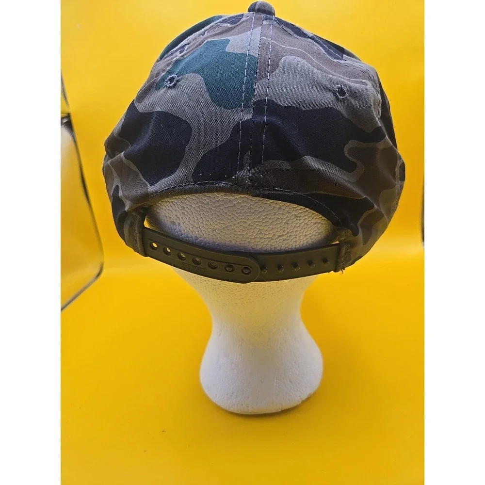 Vintage 90s Boomtown Casino Biloxi Hat Camo Snapback ROPE Cap NEW Deadstock - Picture 4 of 8